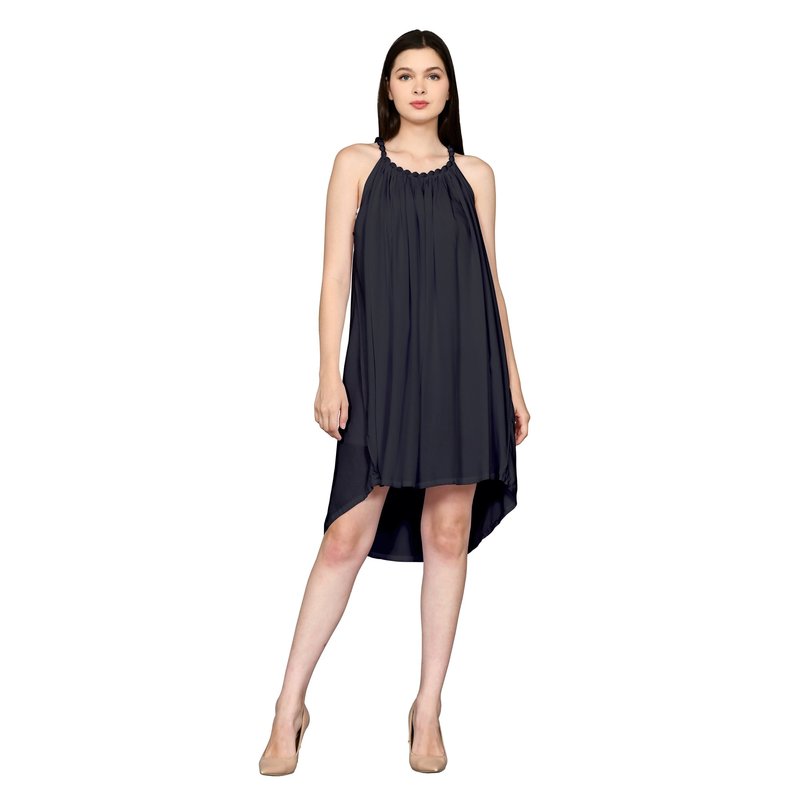 short front long back black dress Black Lace Long Dress In Back Short In Front Cheap Black Lace Dress Short In Front